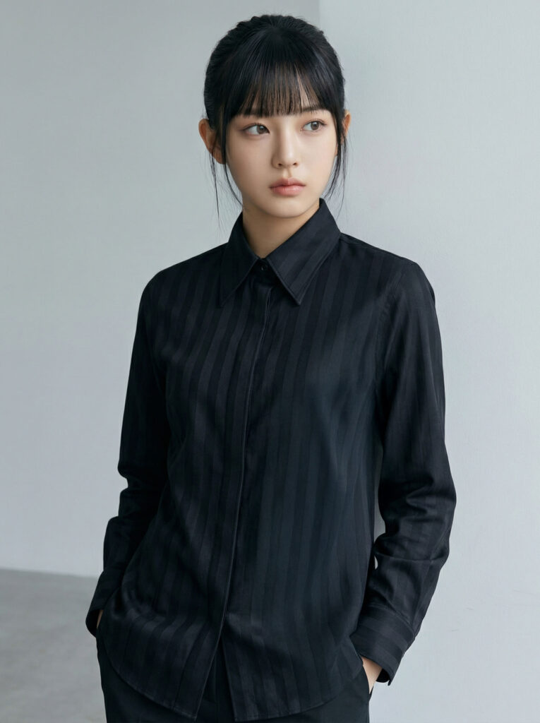 Shirt Lunaris Black Stripes