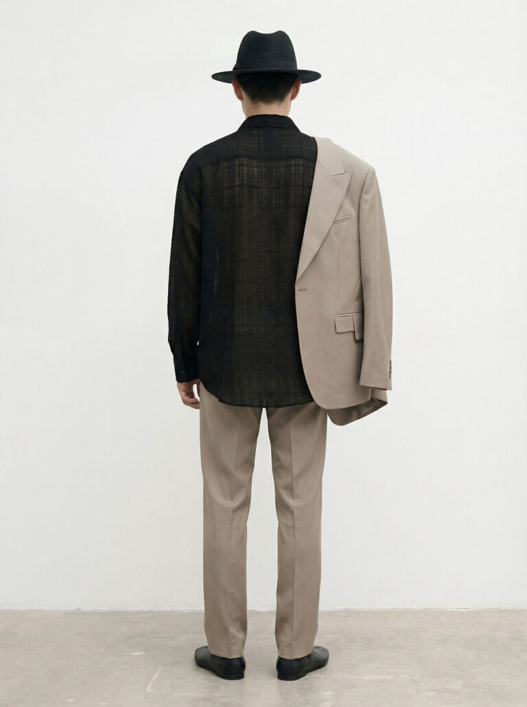 Shirt Lunaris Sheer Black