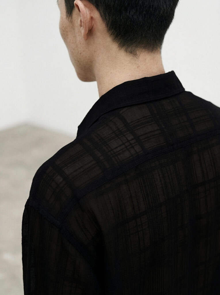 Shirt Lunaris Sheer Black